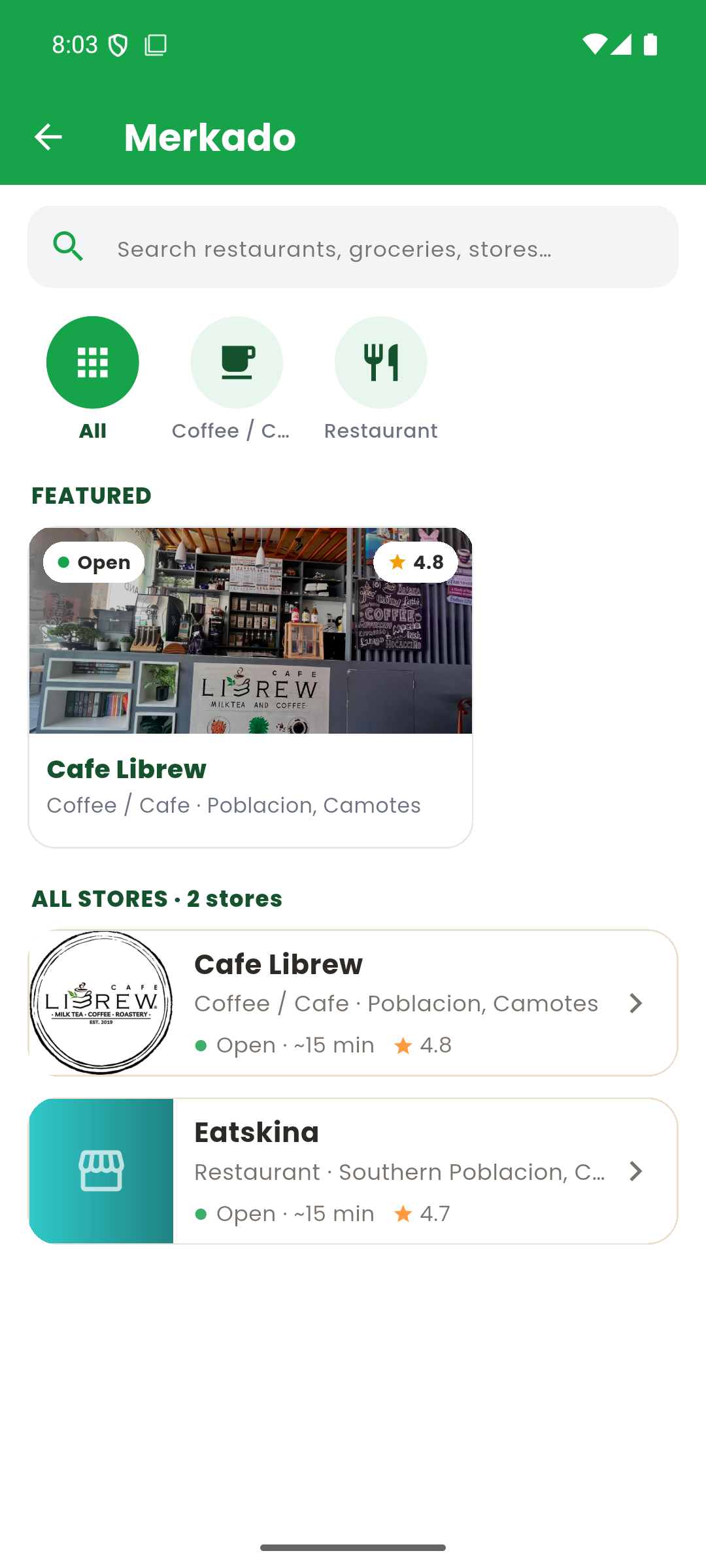 Merkado marketplace